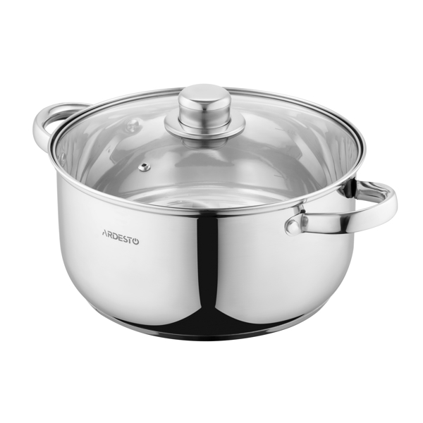 ქვაბი Ardesto AR1952BC Gemini Gourmet Aosta, 5l, 24cm, Stainless Steel