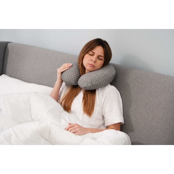 კისრის ბალიში Ardesto ART3429NEP Sleepwell Travel, Neck Pillow, Grey