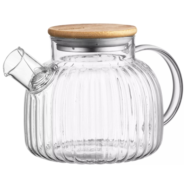 Tea pot Ardesto AR3010GA Iceberg, 1000ml, Tea Pot, Transparent