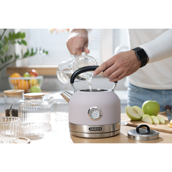 ელექტრო ჩაიდანი Ardesto EKL-F500L, 2150W, 1.7L, Electric kettle, Purple