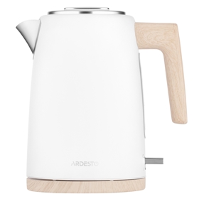 ელექტრო ჩაიდანი Ardesto EKL-F420WWD, 2200W 1.7L, Electric kettle, White