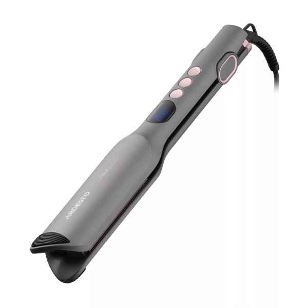 თმის სახვევი Ardesto HC-R350PT Pink Touch, 35W, Hair Curling iron, Pink/Grey