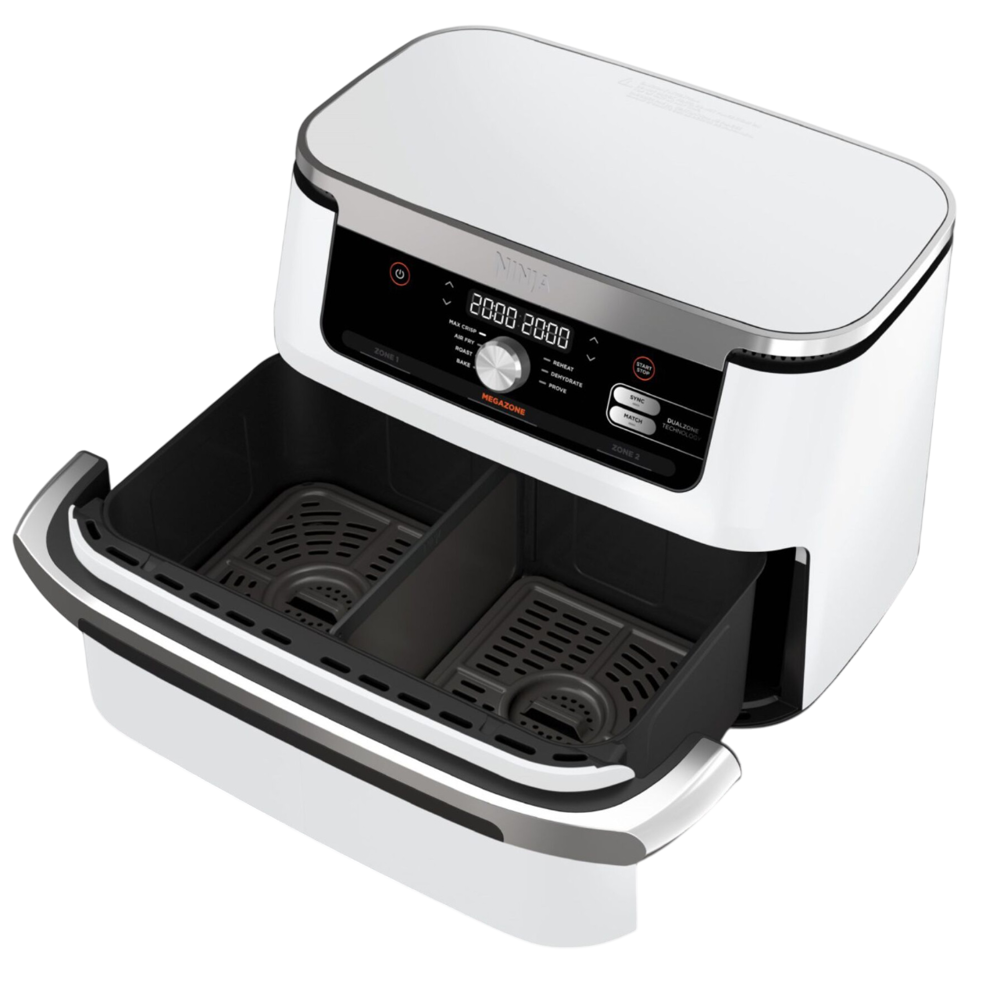აეროგრილი Ninja AF500EUWH, 2470W, 10.4L, Air Fryer, White