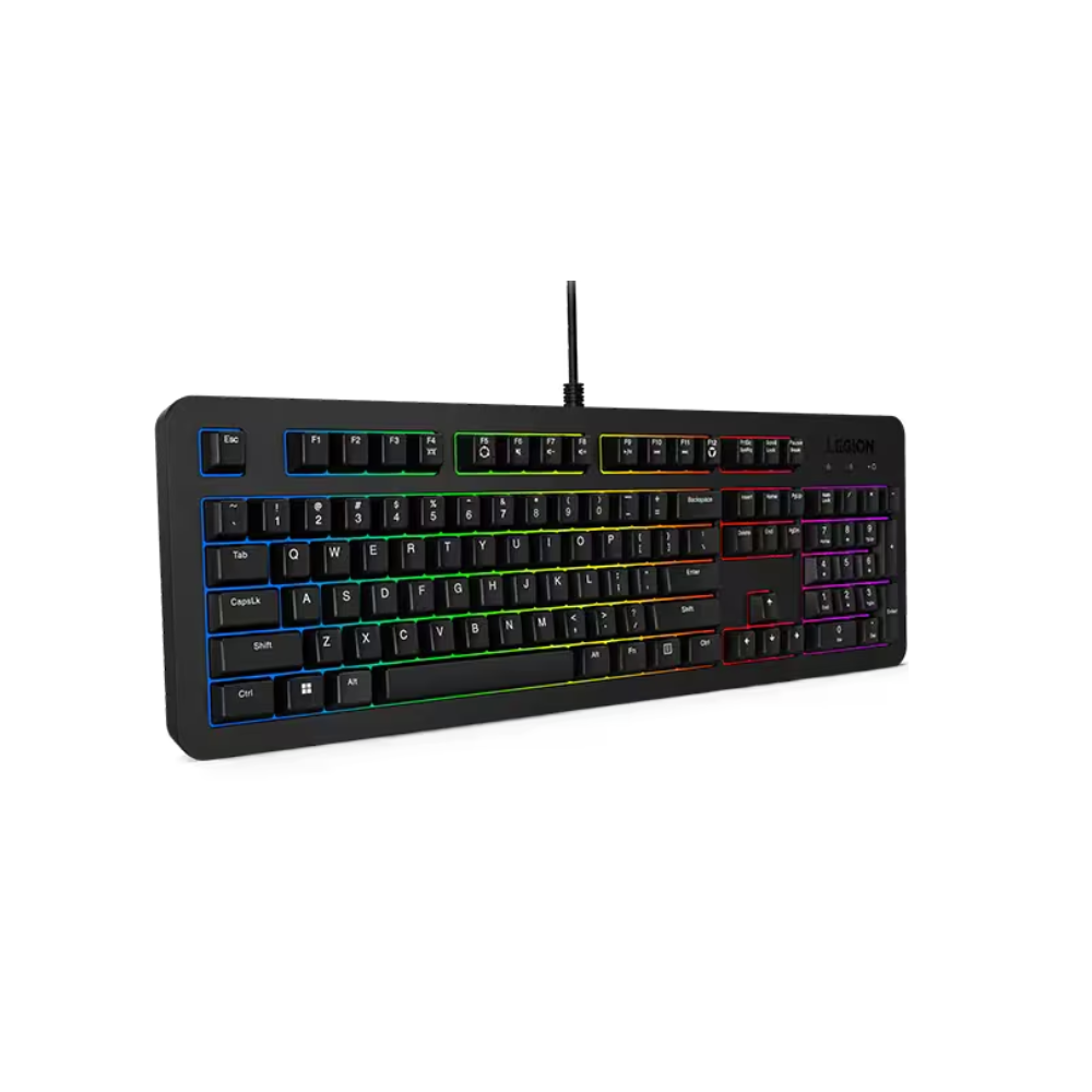 კლავიატურა Lenovo GY41N91872 Legion K310, Wired, RGB, USB, Gaming Keyboard, Black