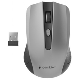 მაუსი Gembird MUSW-4B-04-BG, Wireless, USB, Mouse, Grey