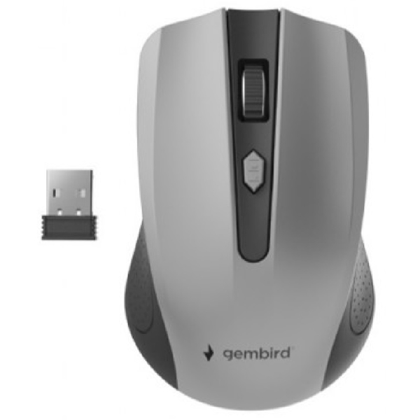 Mouse Gembird MUSW-4B-04-BG, Wireless, USB, Mouse, Grey