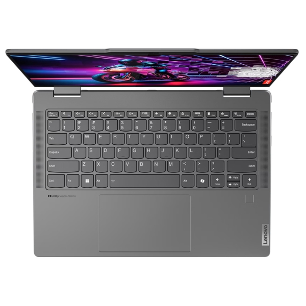 Notebook Lenovo 83DK009KKG Yoga 7 2-in-1 14AHP9, 14", Ryzen 5-8640HS, 16GB, 1TB SSD, Integrated, Storm Grey