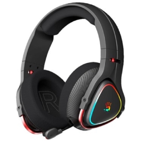 Gaming Headset A4tech MR720 Bloody, Wireless, Bluetooth, 3.5mm, USB, RGB, Black