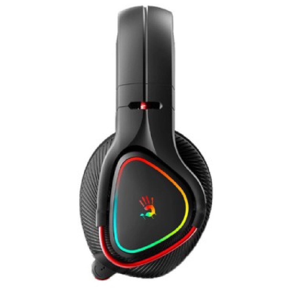 ყურსასმენი A4tech MR720 Bloody, Gaming Headset, Wireless, Bluetooth, 3.5mm, USB, RGB, Black