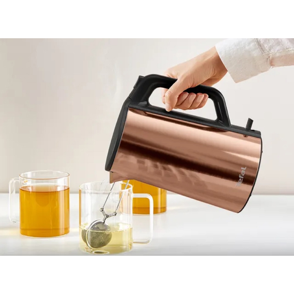 ელექტრო ჩაიდანი Tefal KI583C10, 2000W, 1.5L, Electric Kettle, Bronze