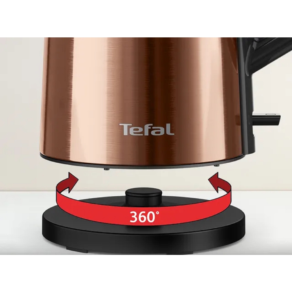 Electric Kettle Tefal KI583C10, 2000W, 1.5L, Bronze