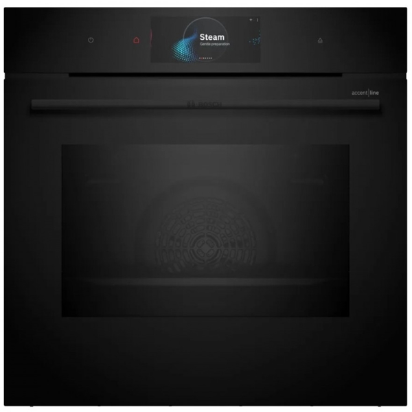 ჩასაშენებელი ელექტრო ღუმელი Bosch HSG958DB1S, 71L, Built-In Electric Oven, Black