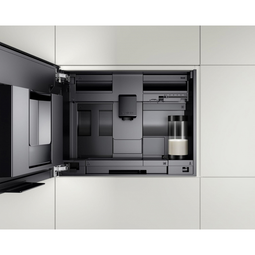 ჩასაშენებელი ყავის აპარატი Bosch CTL7181B0 Series 8, 2.4L, Built-in Coffee Machine, Black