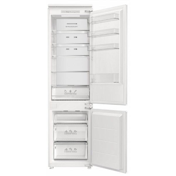 ჩასაშენებელი მაცივარი Frigelux CBNF190BI, E, 300L, Built-in Refrigerator, White