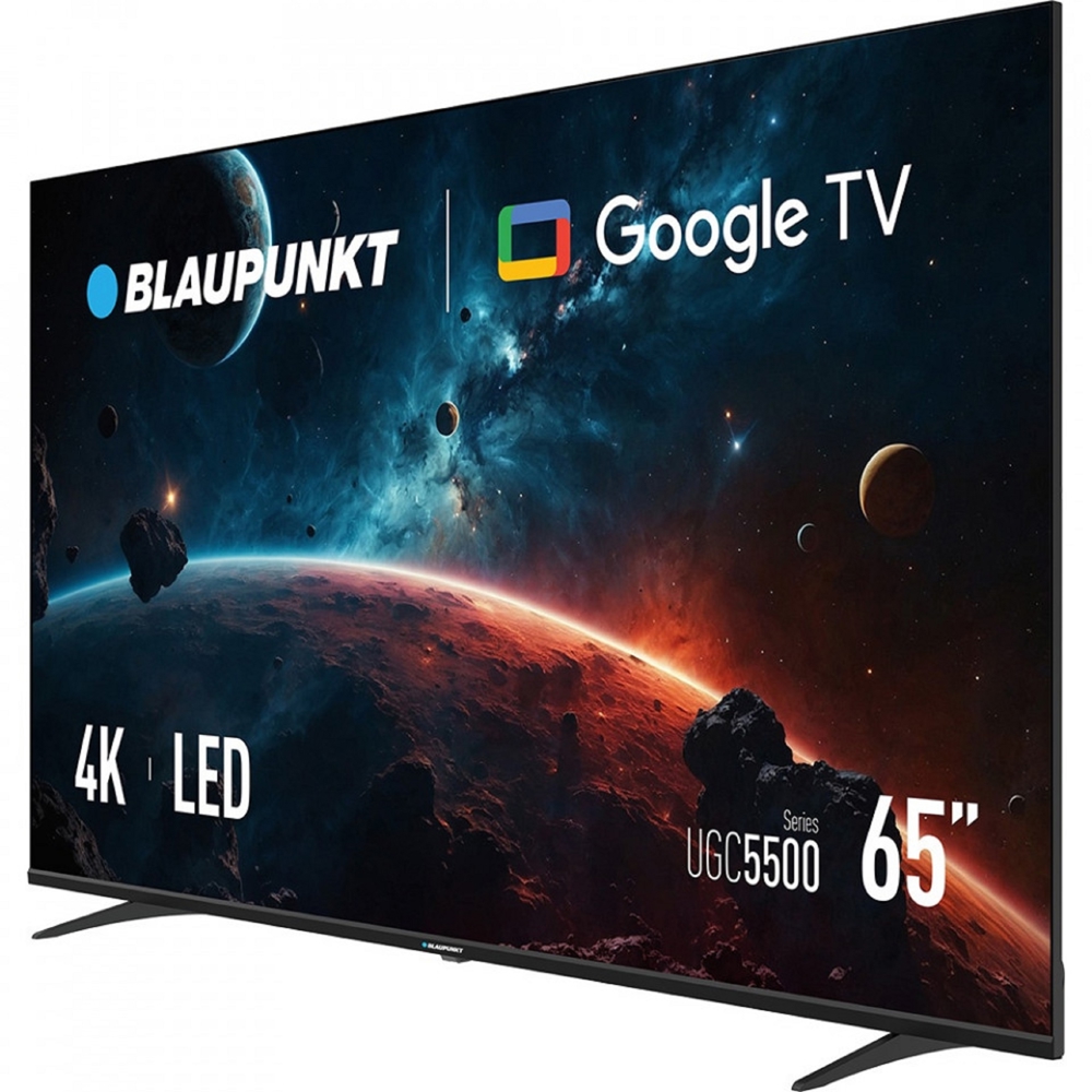 TV Blaupunkt 65UGC5500, 65", 4K UHD, USB, HDMI, LAN, BT, WIFI, Black