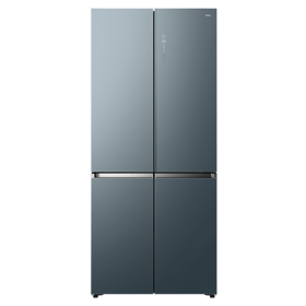 Refrigerator TCL TRTC-521CDWDB1, 476L, A+, NoFrost, Blue/Gray