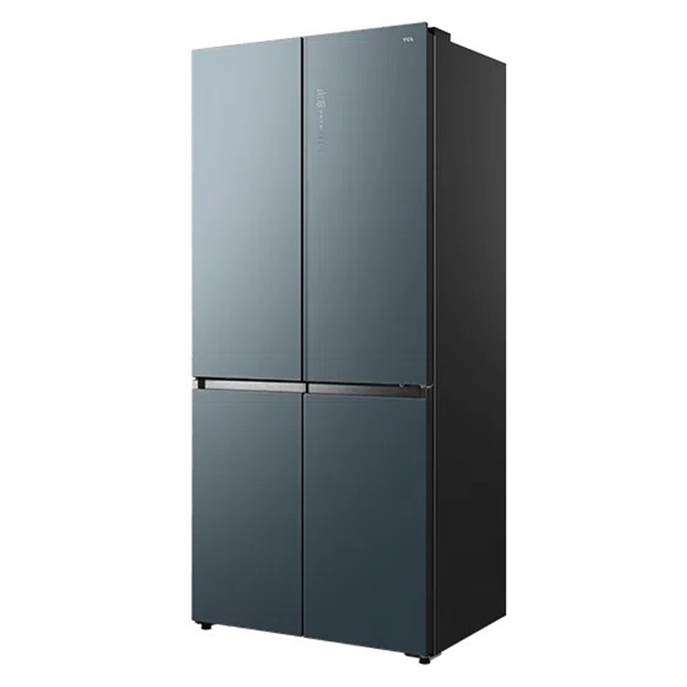 მაცივარი TCL TRTC-521CDWDB1, 476L, A+, NoFrost, Refrigerator, Blue/Gray