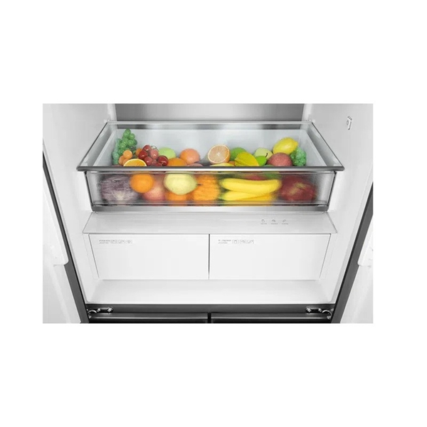 Refrigerator TCL TRTC-521CDWDB1, 476L, A+, NoFrost, Blue/Gray