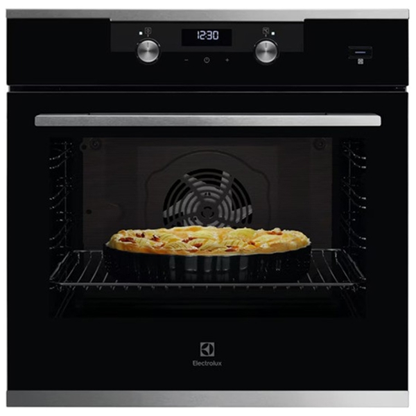 Built-in Electric Oven Electrolux KODEF75X2, 72L, 2700W, Black