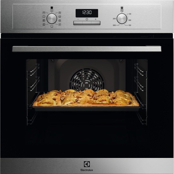 Built-in Electric Oven Electrolux EOD3F40BX, 65L, 2750W, Black/Silver