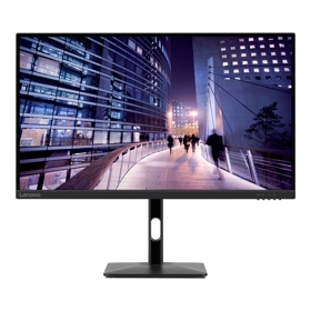 მონიტორი Lenovo 67C3GAC4KZ N27p, 27", Monitor, 4K UHD, IPS, HDMI, DP, USB, USB-C, Raven black