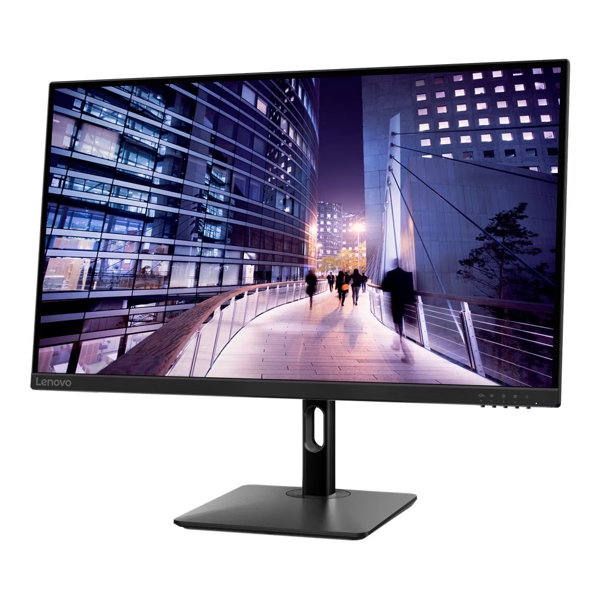 მონიტორი Lenovo 67C3GAC4KZ N27p, 27", Monitor, 4K UHD, IPS, HDMI, DP, USB, USB-C, Raven black