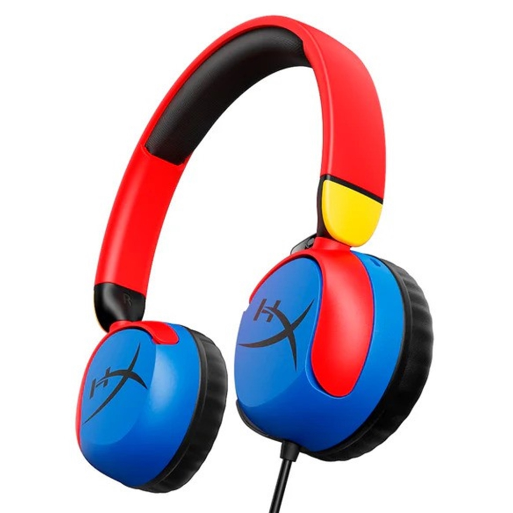 ყურსასმენი HyperX 7G8F3AA Cloud Mini, Gaming Headset, Wired, USB, 3.5mm, Red/Blue