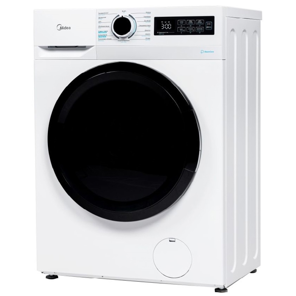 სარეცხი მანქანა Midea MF01610US40/W, 6Kg, A+, 1000Rpm, 79Db, Washing Machine, White