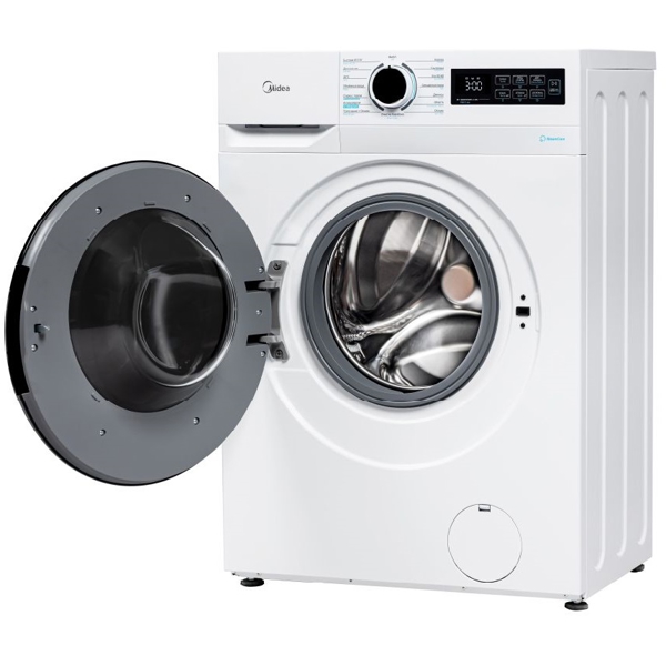სარეცხი მანქანა Midea MF01610US40/W, 6Kg, A+, 1000Rpm, 79Db, Washing Machine, White