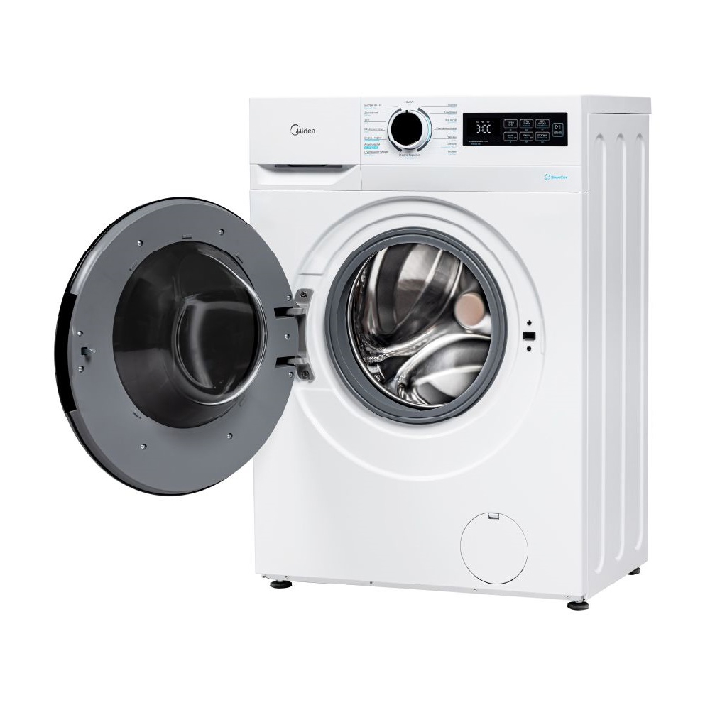 სარეცხი მანქანა Midea MF01610US40/W, 6Kg, A+, 1000Rpm, 79Db, Washing Machine, White