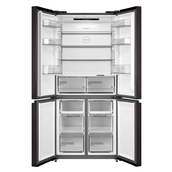 მაცივარი Midea MDRM691MIE22, 530L, A+, No Frost, Refrigerator, Black