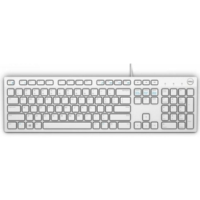 კლავიატურა Dell 580-ADGM KB216, Wired, USB, Keyboard, White
