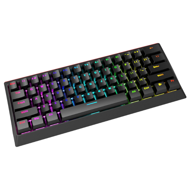 Gaming Keyboard Marvo KG962G EN-B, Wired, RGB, USB-C, Black