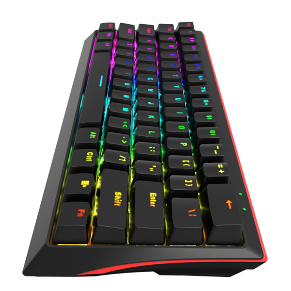 Gaming Keyboard Marvo KG962G EN-B, Wired, RGB, USB-C, Black