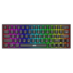 Gaming Keyboard Marvo KG955W, Wireless, RGB, BT, 2.4G, Black