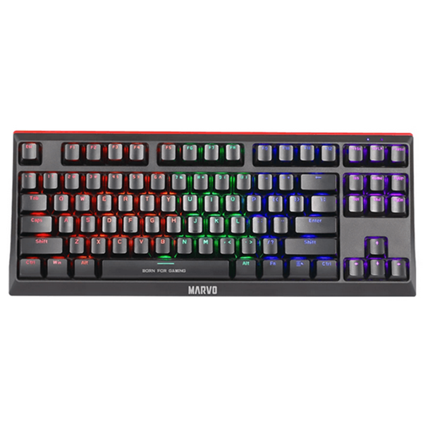 კლავიატურა Marvo KG953G EN-B, Wired, RGB, USB, Gaming Keyboard, Black