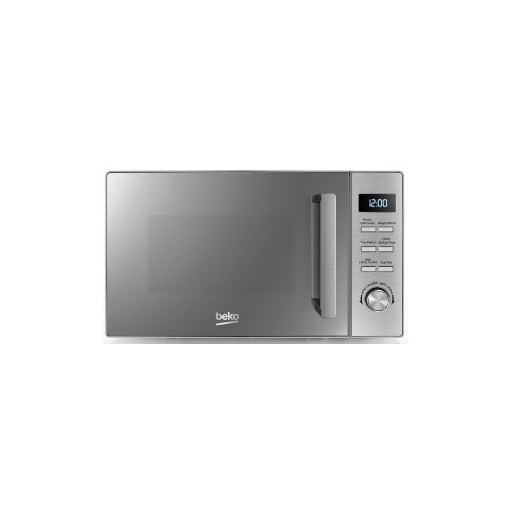 მიკროტალღური ღუმელი Beko MGF 20210 X, 800W, 20L, Microwave Oven, Grey