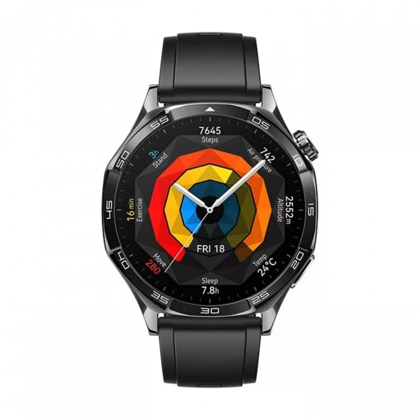 სმარტ საათი Huawei 55020DGL GT5, 1.43", Waterproof, Bluetooth, Smart Watch, Black