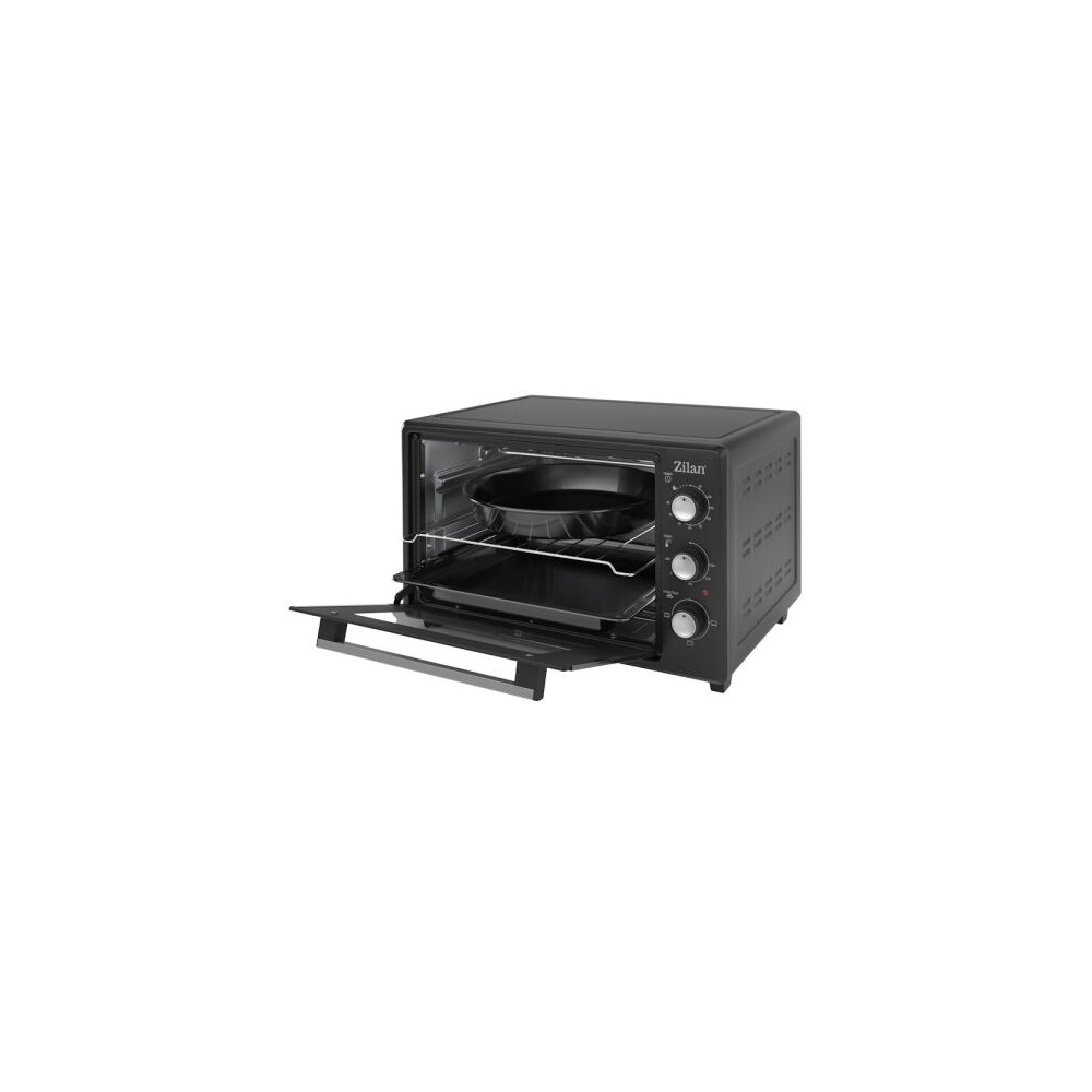 ელექტრო ღუმელი Zilan ZLN8894, 1800W, 35L, Electric Oven, Black
