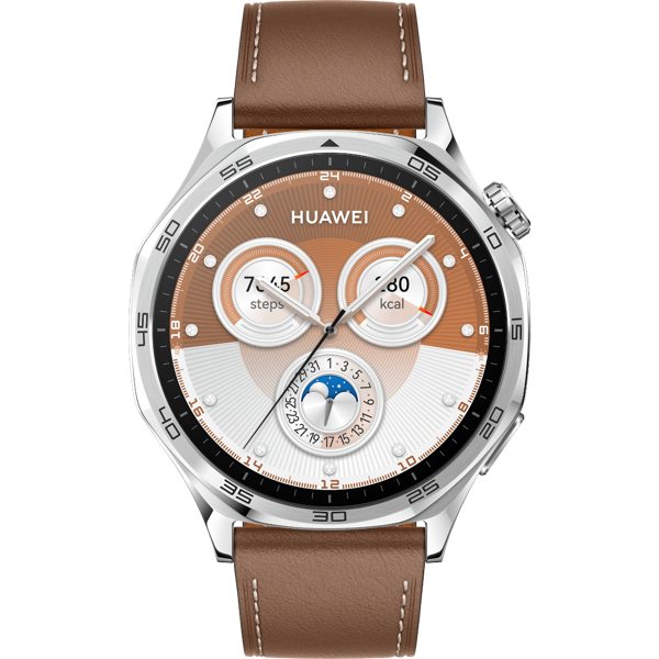 სმარტ საათი Huawei 55020DGK GT5, 1.43", Waterproof, Bluetooth, Smart Watch, Brown