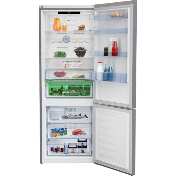 Refrigerator, Beko RCNE560E40ZXBN bPRO 500, 501L, A++, No Frost Metallic