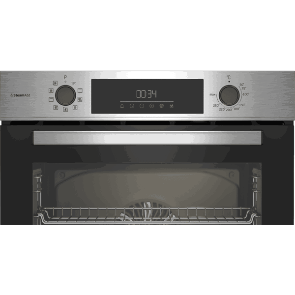 Built-In Electric Oven Beko BBIS 12300 XCSE b300, 72L, Black/Silver