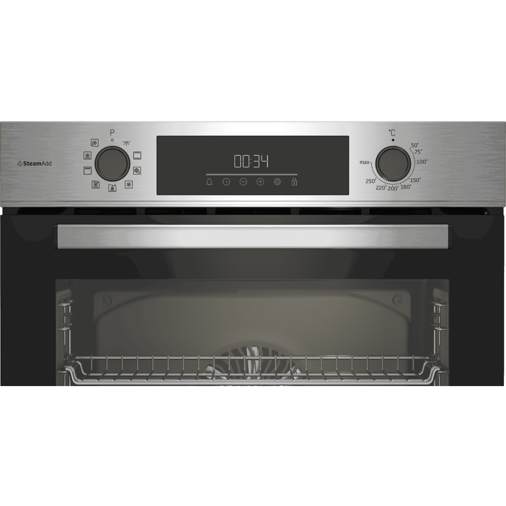 Built-In Electric Oven Beko BBIS 12300 XCSE b300, 72L, Black/Silver