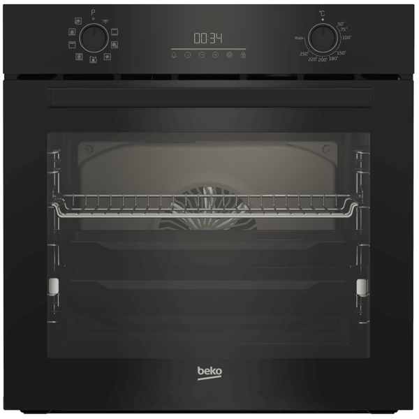 Built-In Electric Oven Beko BBIM18302BCSE b300, 3300W, 72L, Black