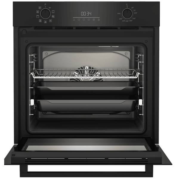 Built-In Electric Oven Beko BBIM18302BCSE b300, 3300W, 72L, Black