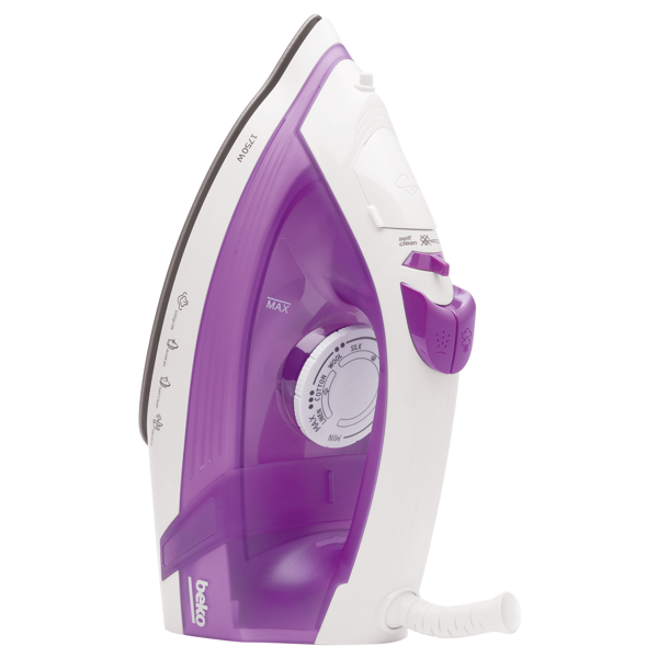 Steam Iron Beko SIM 3617, 1800W, 220ML, White/Purple