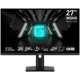 მონიტორი MSI 9S6-3CC29H-040 G274QPX, 27", Monitor, WQHD, IPS, HDMI, USB-C, DP, Black