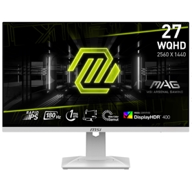 მონიტორი MSI 9S6-3CC29H-277 MAG 274QRFW, 27", Monitor, WQHD, IPS, HDMI, USB-C, DP, White