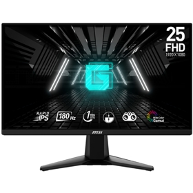 მონიტორი MSI 9S6-3BC01M-002 G255F, 24.5”, Monitor, IPS, FHD, HDMI, DP, Black