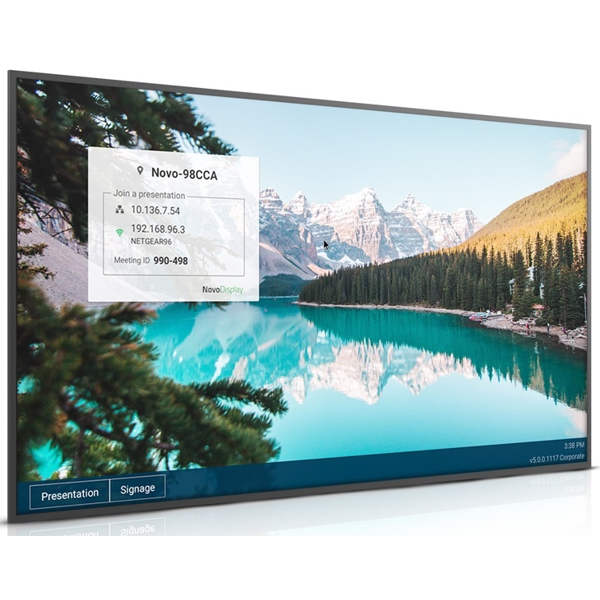 კომერციული ეკრანი  Vivitek DK433 NovoDisplay DK-3 series, 43", 4GB, 32GB, DSD 24/7, Digital Signage Display, Black